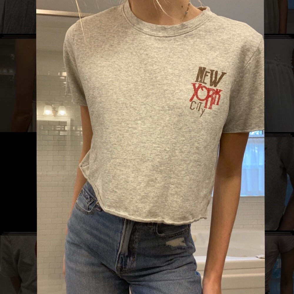 Cropped t-shirt